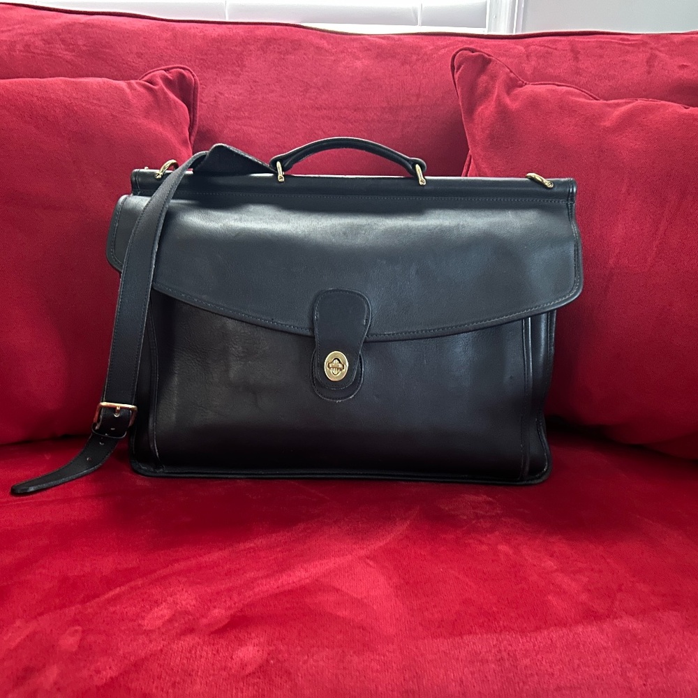 Coach Beekman Vintage Briefcase, great shape!